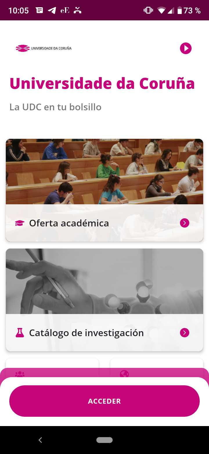 | UDC - AxudaTIC | > App UDC.gal > Screenshot_20200218-100543.png